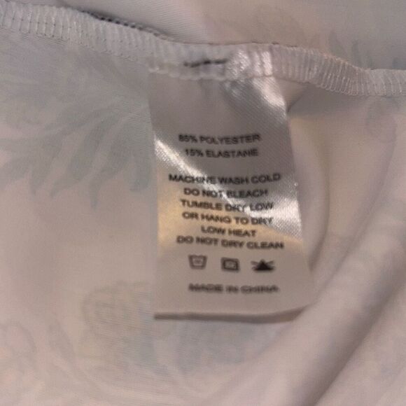 Smith & Quinn maxi dress floral Sz S white/pink/green - Picture 10 of 12